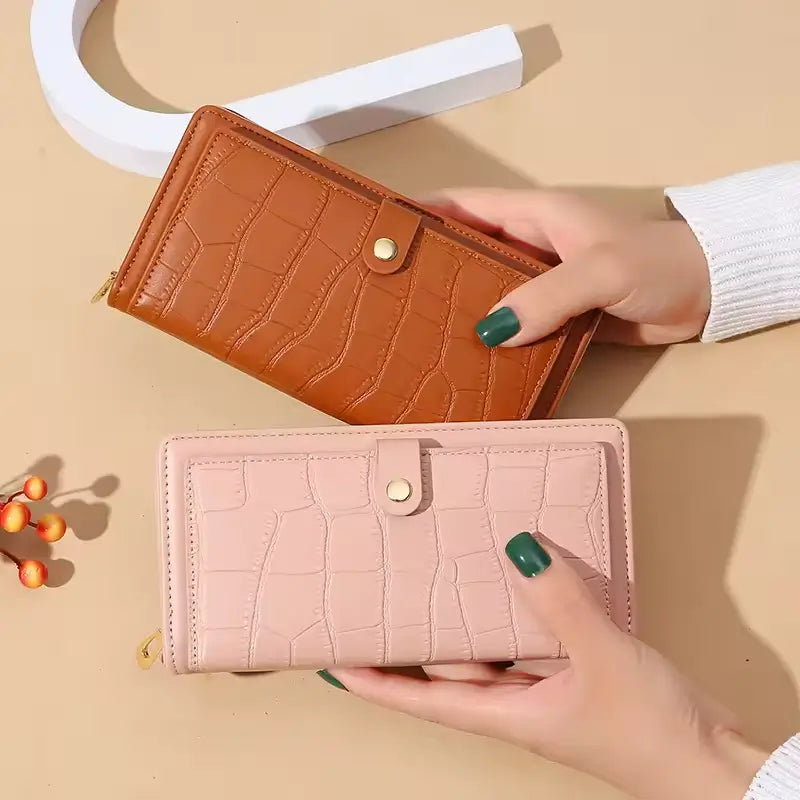 Cartera Elegante y Sencilla, con Múltiples Ranuras para Tarjetas ✨