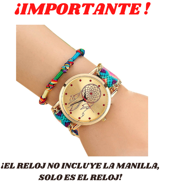 Reloj Pulsera Atrapasueños 💖